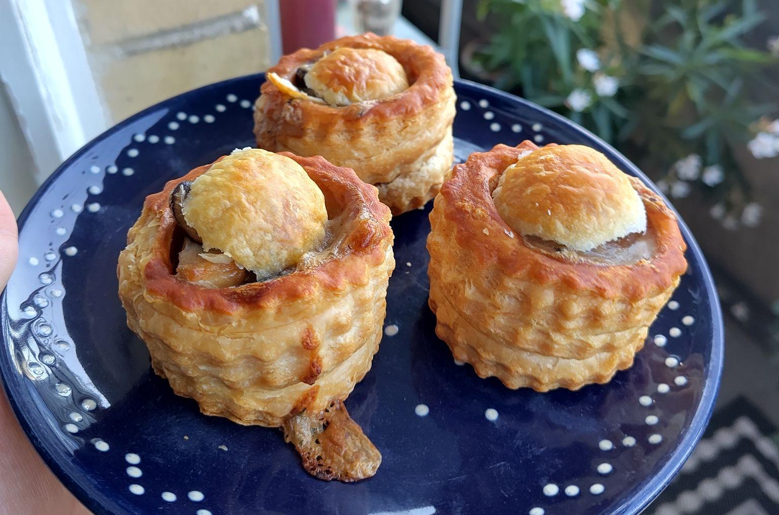 Königinpasteten mit Ragout Fin